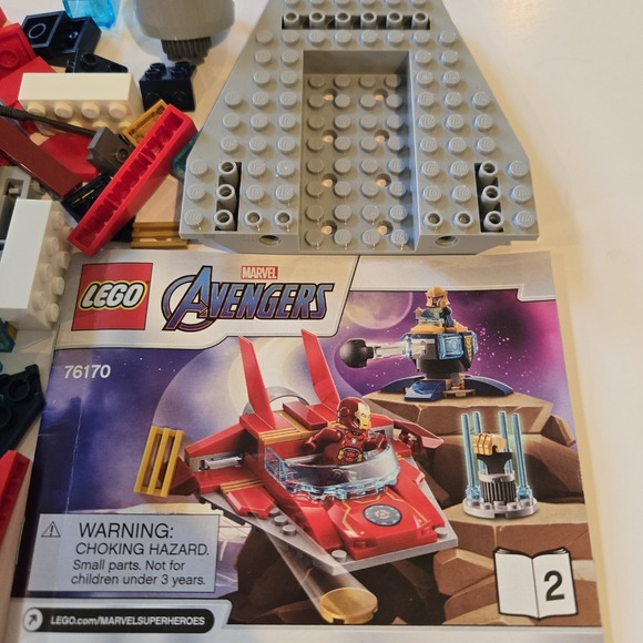 2‎ Lego Marvel 76170 & 76171 Partial Sets W Minifigs & Instructions Spiderman - Picture 7 of 10